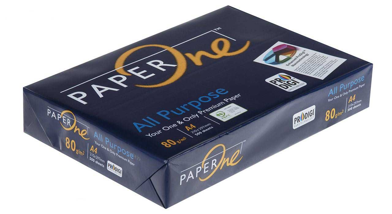 کاغذ 80 گرمی پیپر وان سایز A4 بسته 5 عددی
