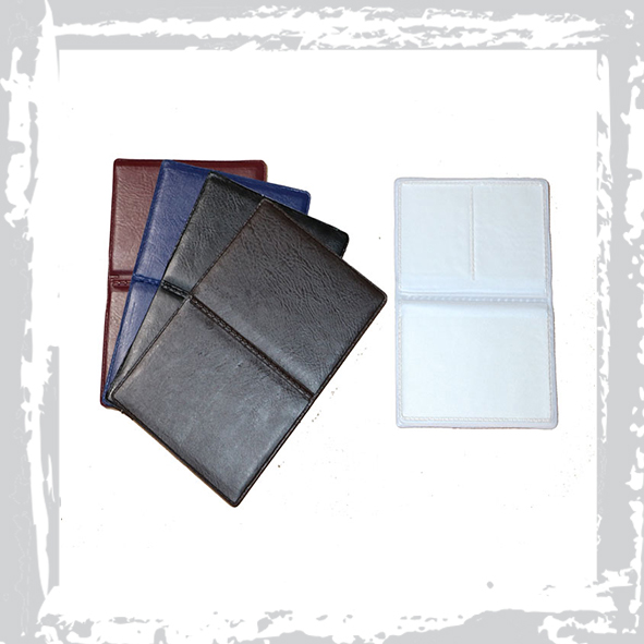 جلد مدارک طرح چرم 2 برگ کد 2